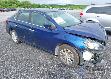 2018 Nissan Sentra Sv из США, поврежденный, VIN 3N1AB7AP8JL657459